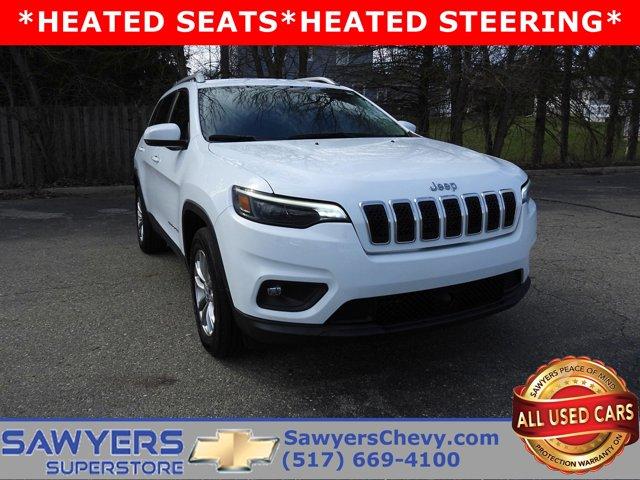 used 2021 Jeep Cherokee car, priced at $24,837