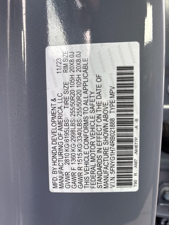 used 2024 Honda Pilot car, priced at $42,988