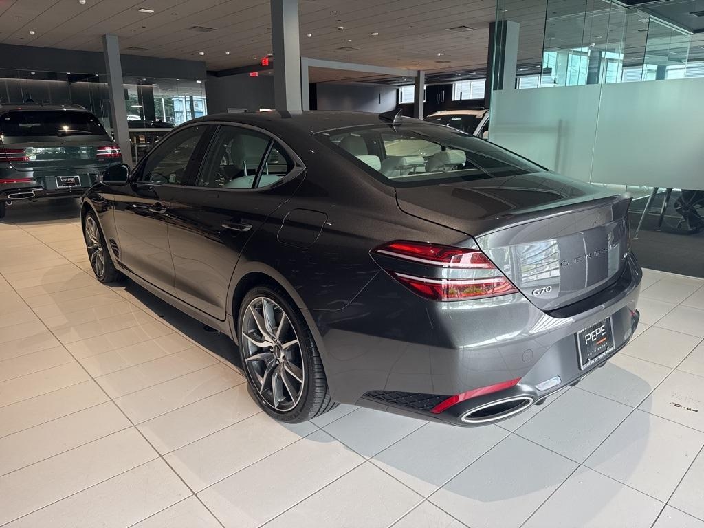 used 2025 Genesis G70 car, priced at $41,200