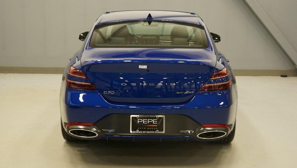 new 2024 Genesis G70 car, priced at $58,570