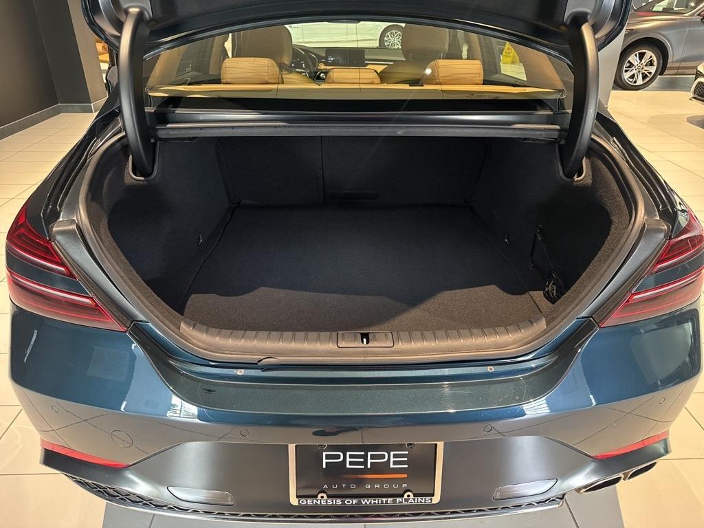 used 2022 Genesis G70 car, priced at $28,881
