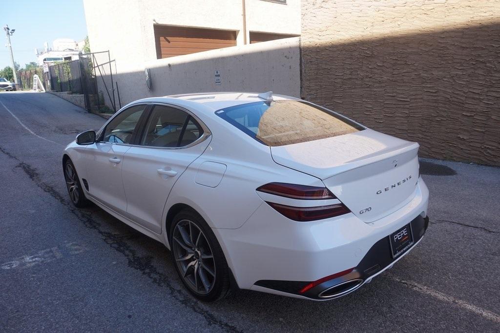 used 2024 Genesis G70 car, priced at $40,990