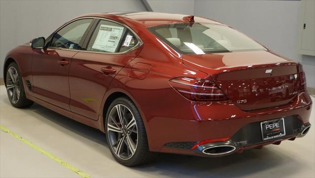 new 2024 Genesis G70 car, priced at $58,595