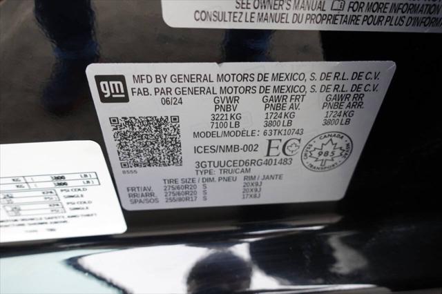 used 2024 GMC Sierra 1500 car, priced at $52,875