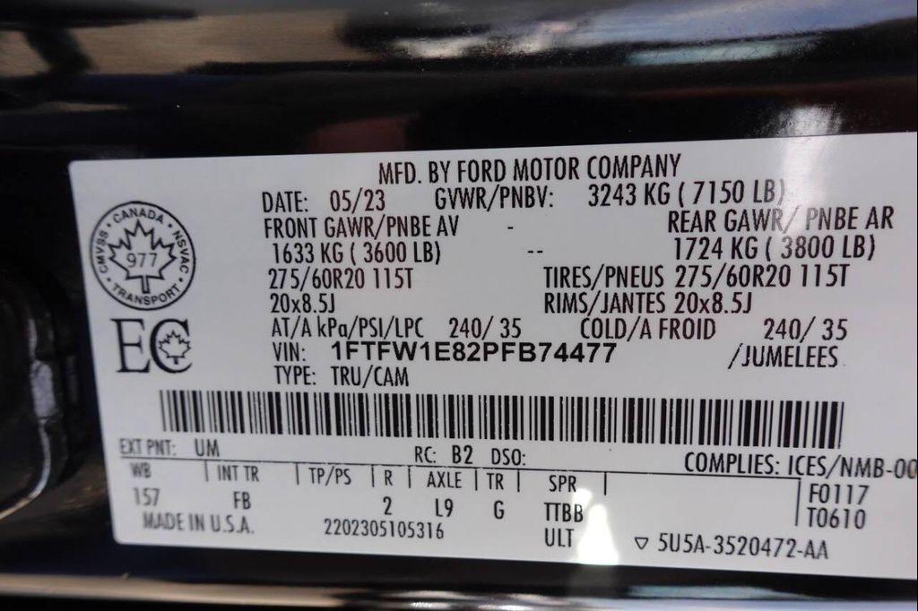 used 2023 Ford F-150 car, priced at $37,995