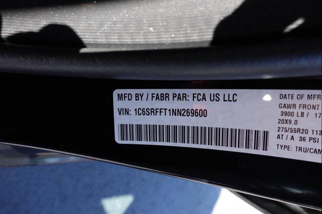 used 2022 Ram 1500 car, priced at $33,875