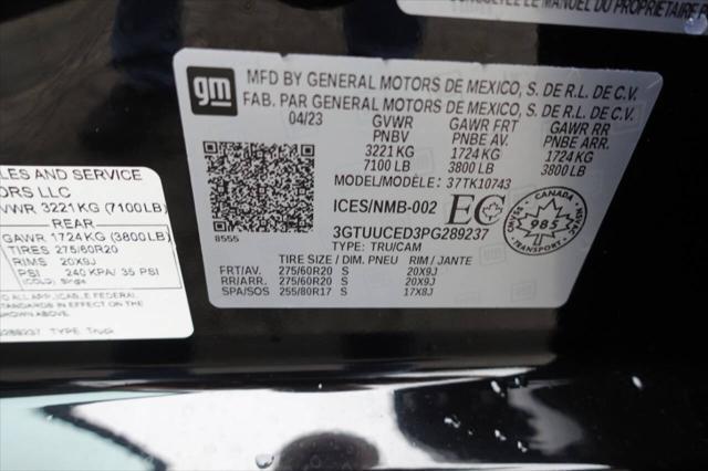 used 2023 GMC Sierra 1500 car, priced at $47,995