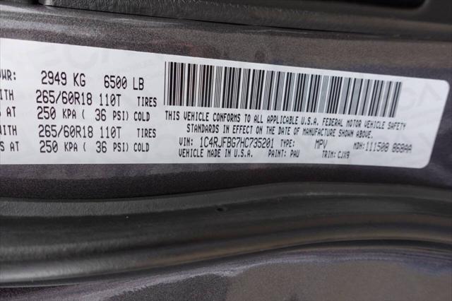 used 2017 Jeep Grand Cherokee car, priced at $14,995