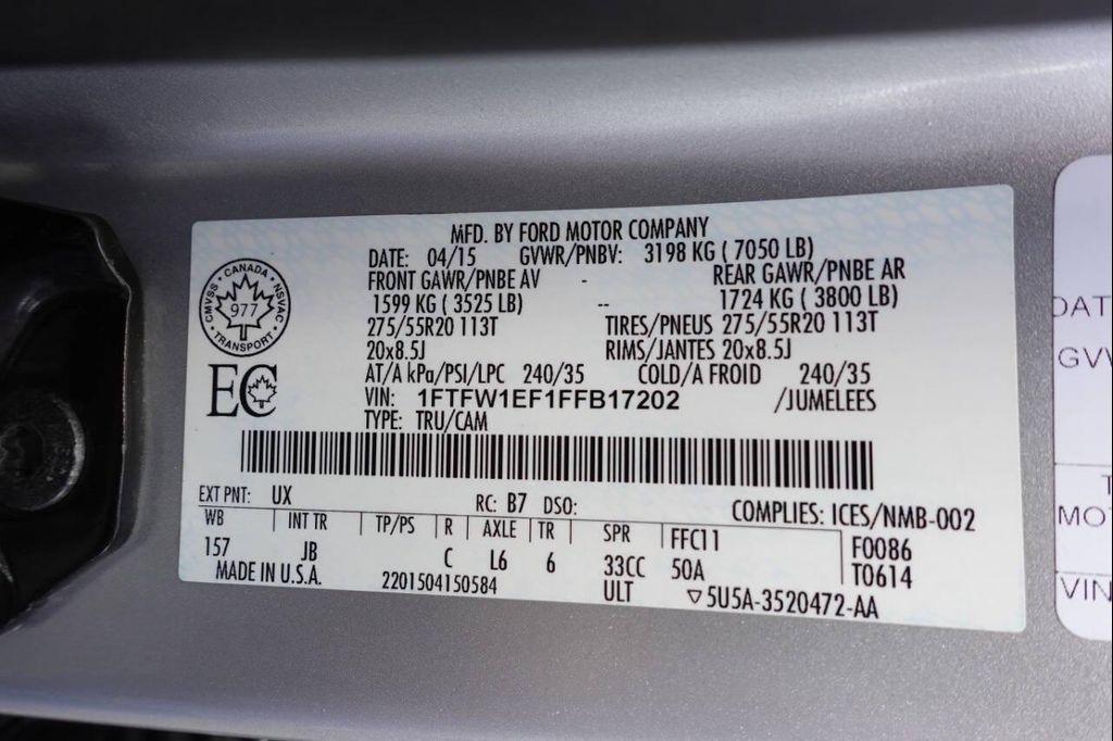 used 2015 Ford F-150 car, priced at $24,995