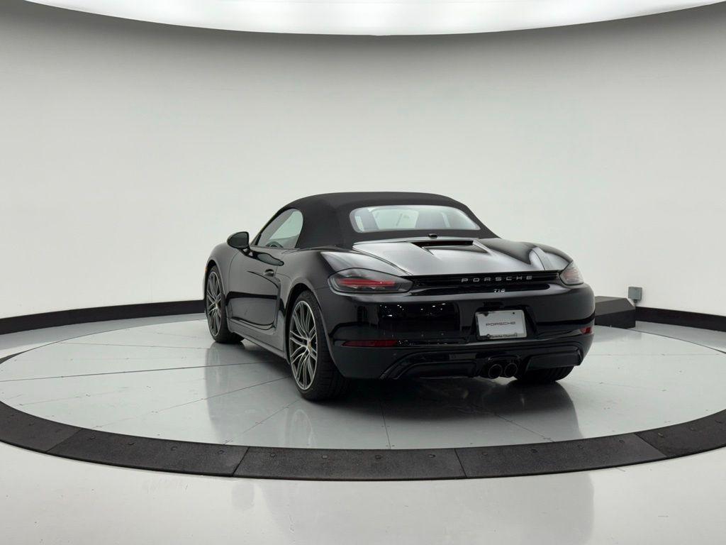 new 2025 Porsche 718 Boxster car, priced at $119,325