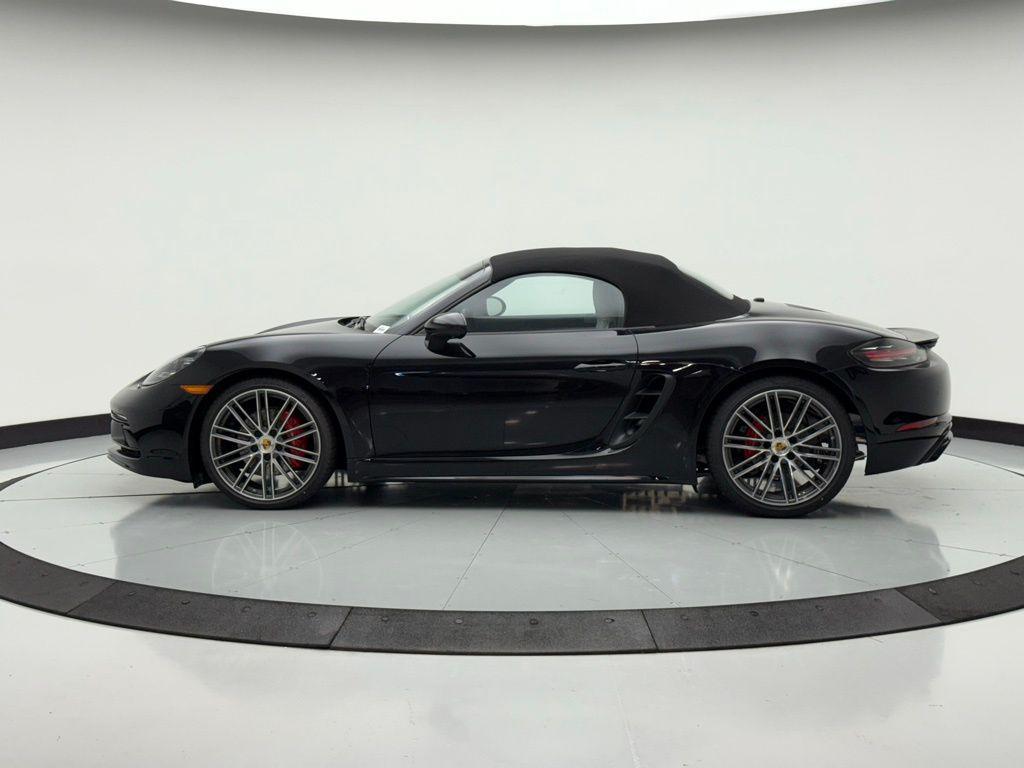 new 2025 Porsche 718 Boxster car, priced at $119,325