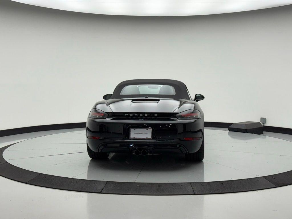 new 2025 Porsche 718 Boxster car, priced at $119,325