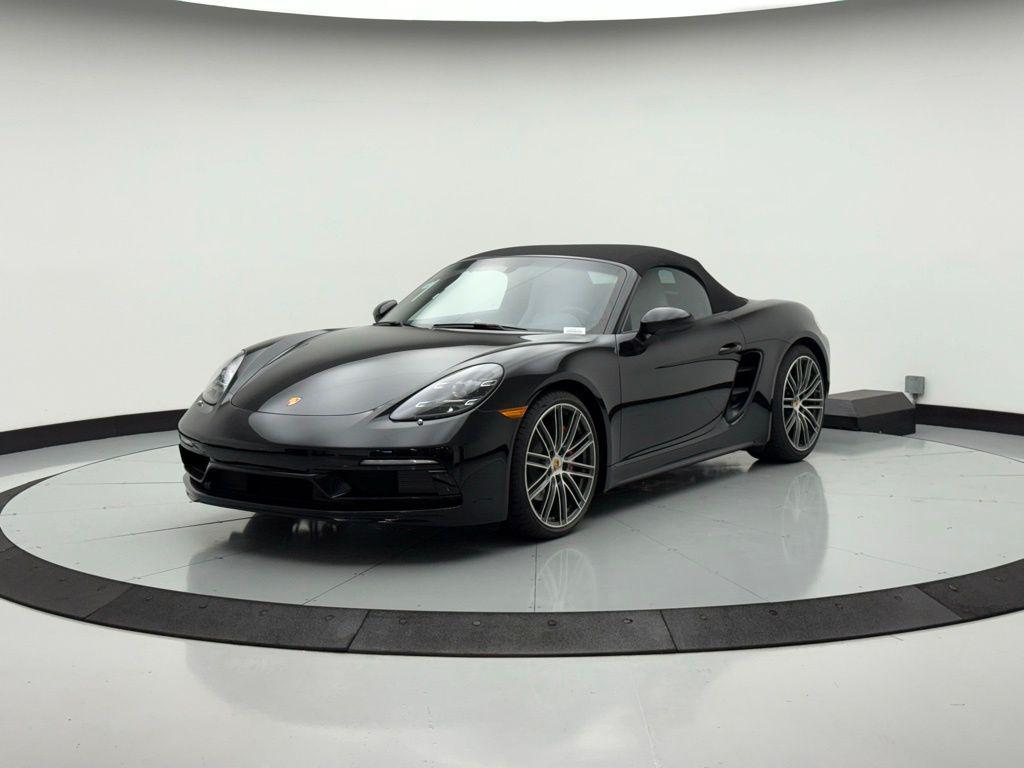new 2025 Porsche 718 Boxster car, priced at $119,325