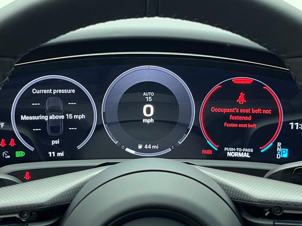 new 2025 Porsche Taycan car, priced at $185,265