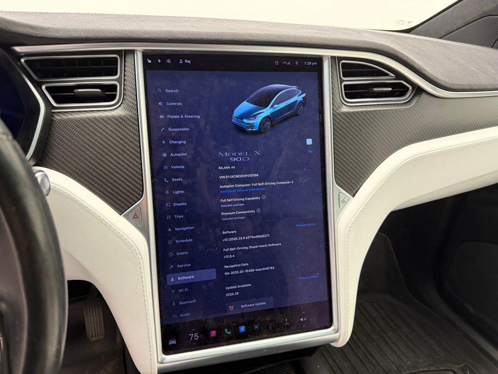 used 2017 Tesla Model X car, priced at $26,927