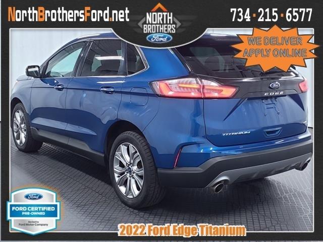 used 2022 Ford Edge car, priced at $25,288