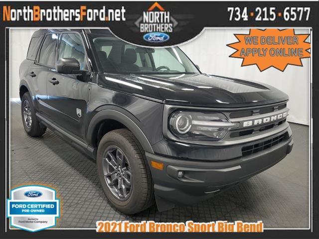 used 2021 Ford Bronco Sport car, priced at $23,868