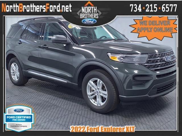 used 2022 Ford Explorer car, priced at $33,338