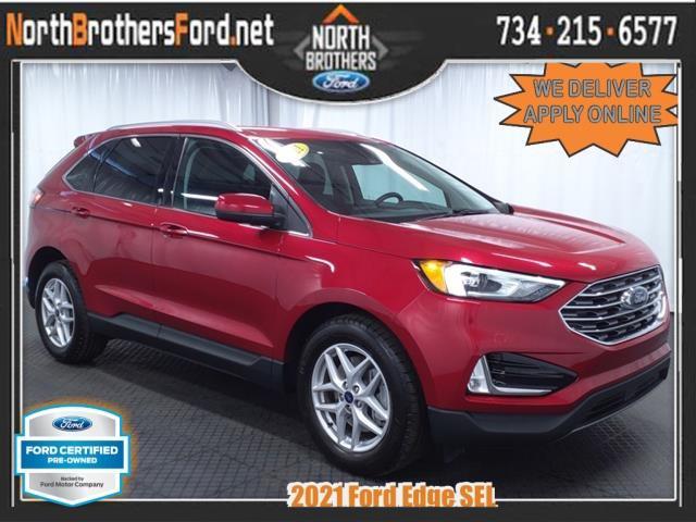 used 2021 Ford Edge car, priced at $27,388