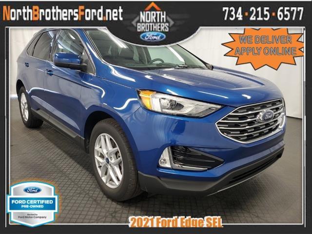 used 2021 Ford Edge car, priced at $26,378