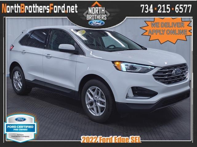 used 2022 Ford Edge car, priced at $27,188