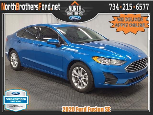used 2020 Ford Fusion car, priced at $17,038
