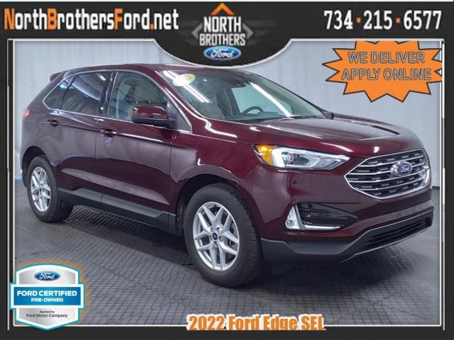 used 2022 Ford Edge car, priced at $28,878