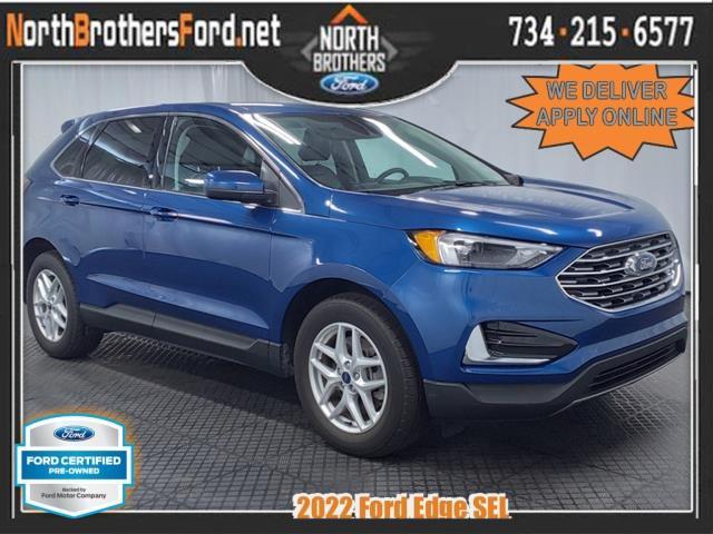 used 2022 Ford Edge car, priced at $28,898