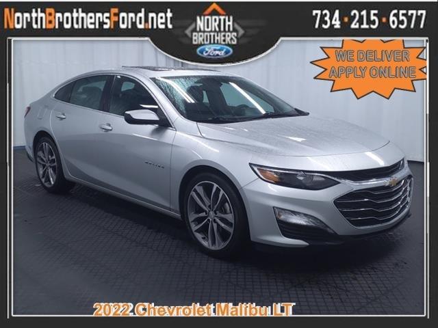 used 2022 Chevrolet Malibu car, priced at $18,788