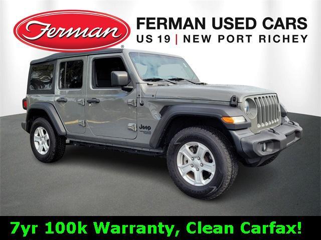 used 2021 Jeep Wrangler Unlimited car, priced at $30,000