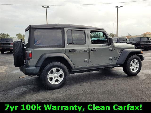 used 2021 Jeep Wrangler Unlimited car, priced at $30,000