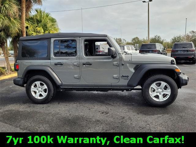 used 2021 Jeep Wrangler Unlimited car, priced at $30,000