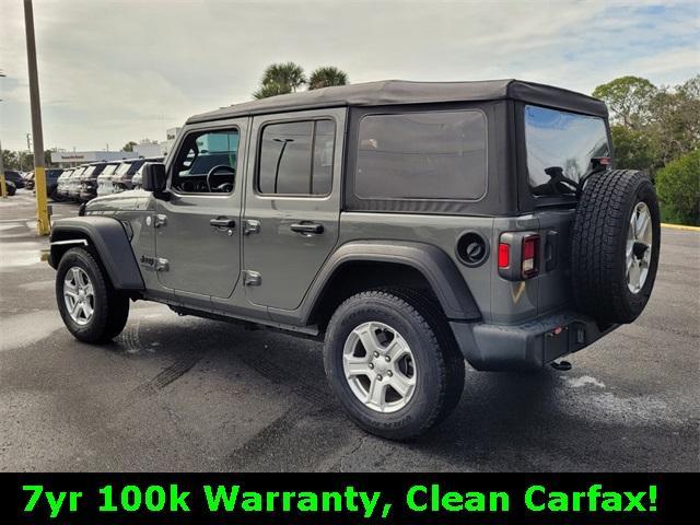 used 2021 Jeep Wrangler Unlimited car, priced at $30,000