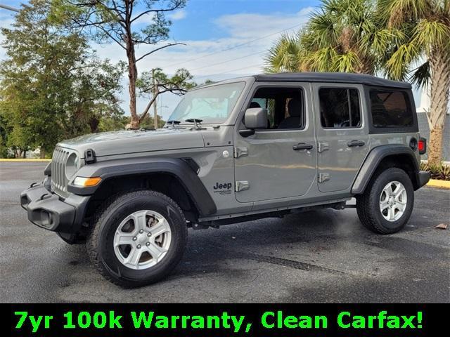 used 2021 Jeep Wrangler Unlimited car, priced at $30,000