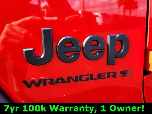 used 2023 Jeep Wrangler car, priced at $33,600