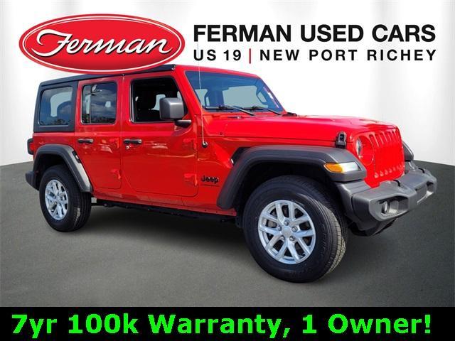 used 2023 Jeep Wrangler car, priced at $33,600