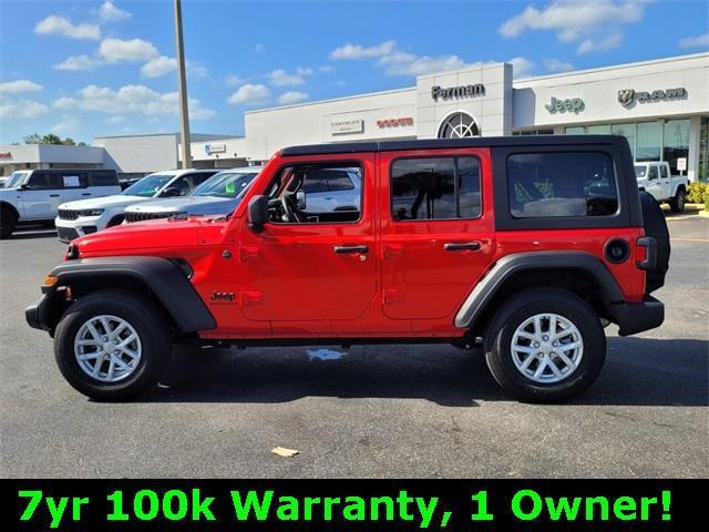 used 2023 Jeep Wrangler car, priced at $33,600