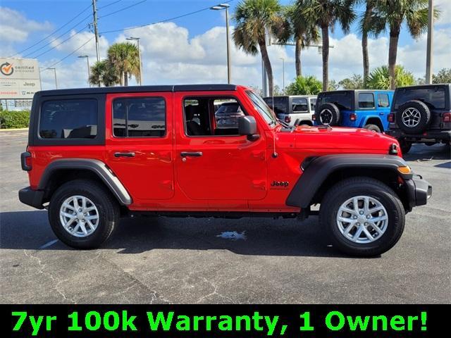 used 2023 Jeep Wrangler car, priced at $33,600