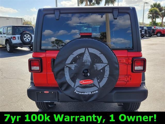 used 2023 Jeep Wrangler car, priced at $33,600