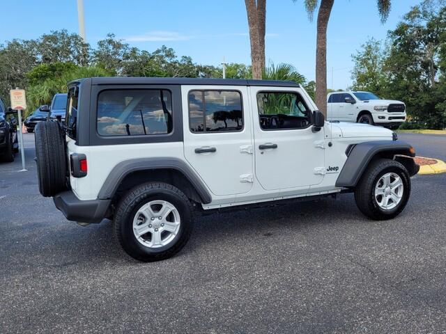 used 2023 Jeep Wrangler car, priced at $33,700