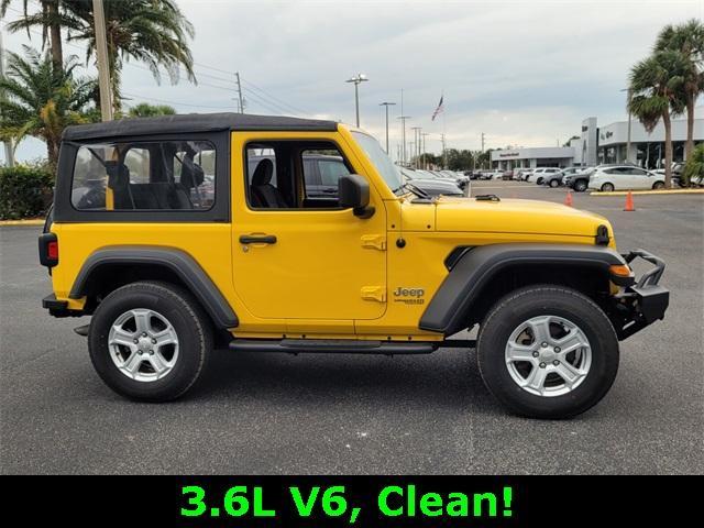 used 2019 Jeep Wrangler car, priced at $22,500