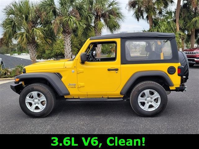 used 2019 Jeep Wrangler car, priced at $22,500