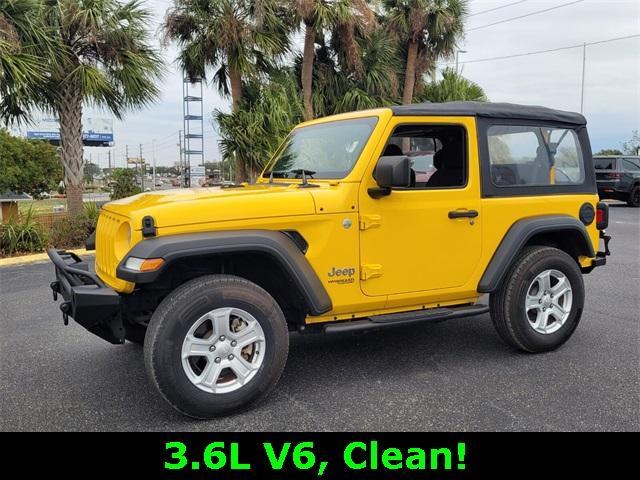 used 2019 Jeep Wrangler car, priced at $22,500