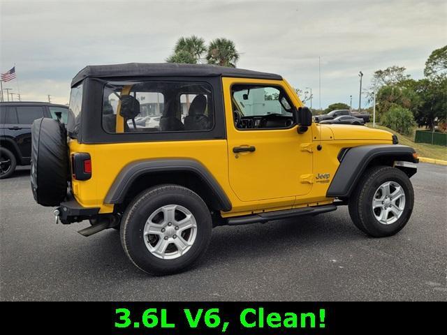 used 2019 Jeep Wrangler car, priced at $22,500