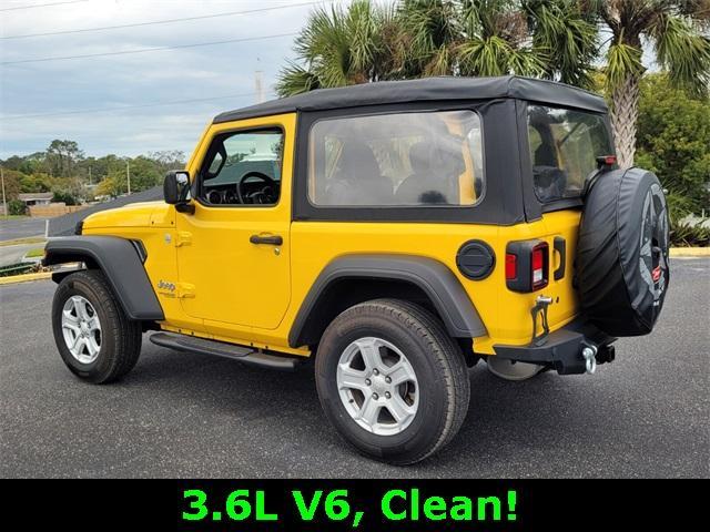 used 2019 Jeep Wrangler car, priced at $22,500