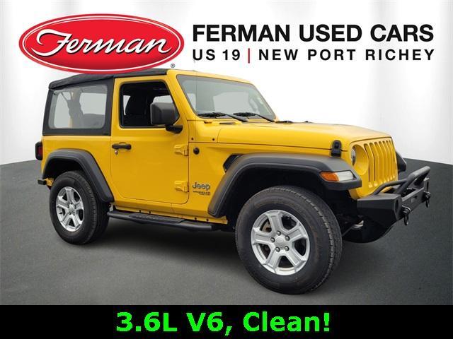 used 2019 Jeep Wrangler car, priced at $22,500