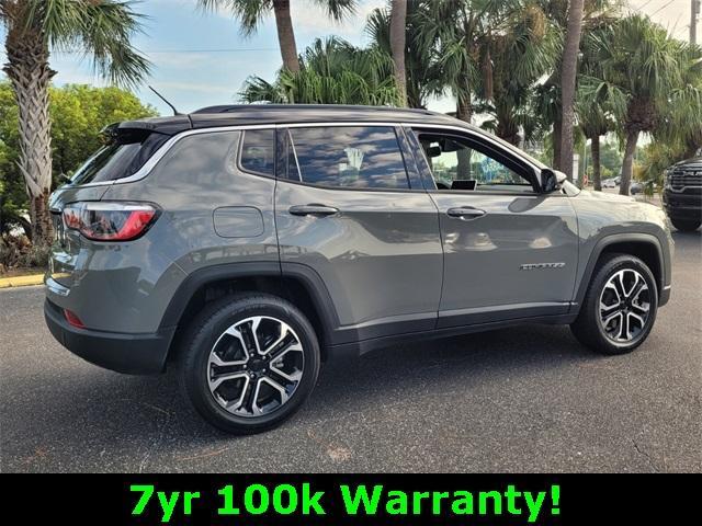 used 2023 Jeep Compass car, priced at $22,999