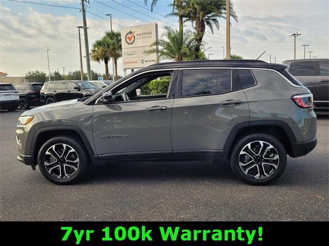 used 2023 Jeep Compass car, priced at $22,999