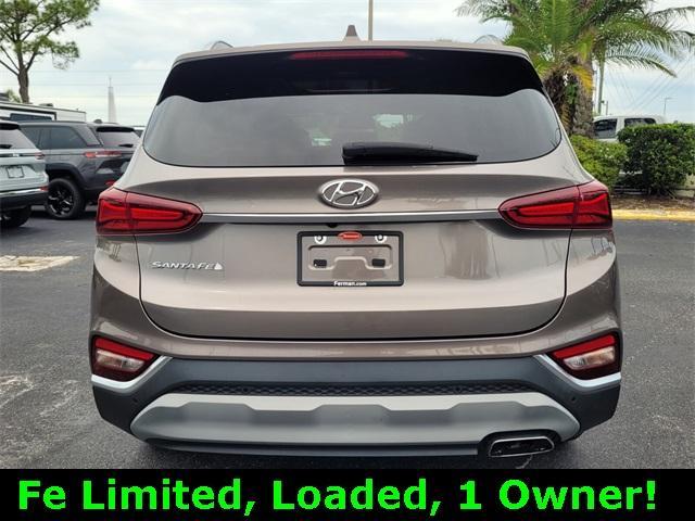 used 2019 Hyundai Santa Fe car, priced at $19,888