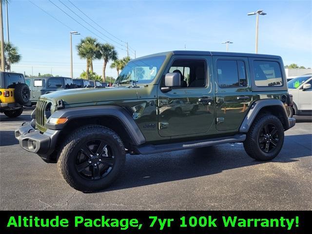 used 2021 Jeep Wrangler Unlimited car, priced at $38,888